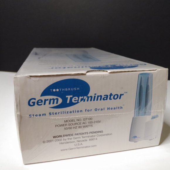 New Germ Terminator Toothbrush Sanitizer & Holder 8 inches Tall - Picture 5 of 7